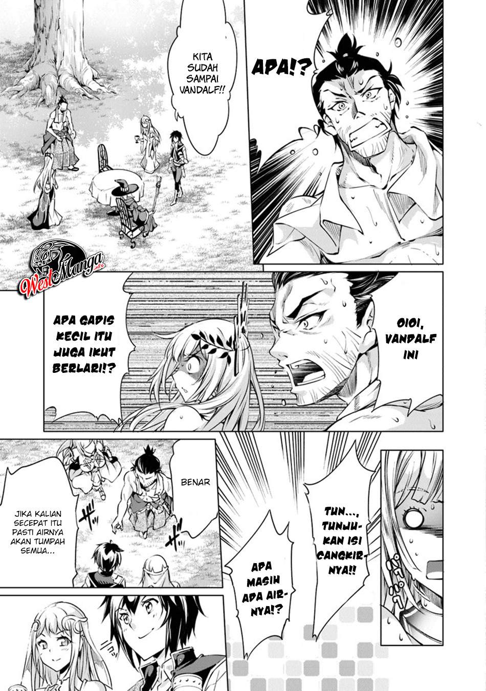 Kamigami ni Sodaterare Shimo no, Saikyou to Naru chapter 4